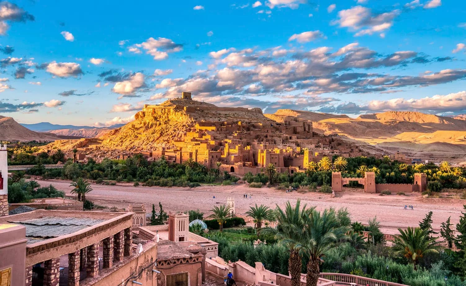 The Dry Lake & The Kasbah Ait Ben Haddou Trail hero photograph