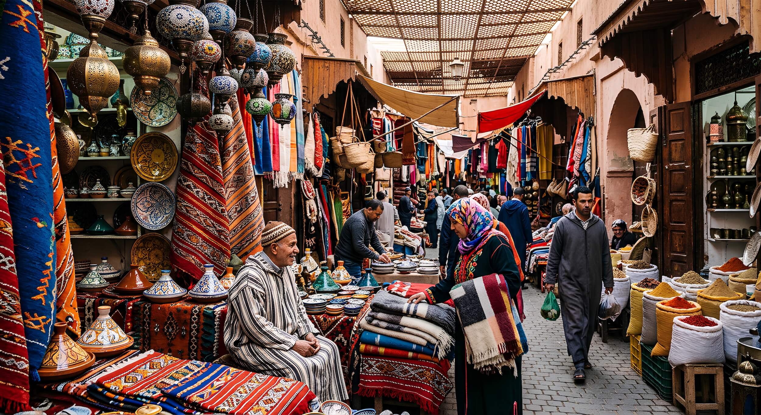 The Red City — Palaces, Souks & the Great Square hero photograph